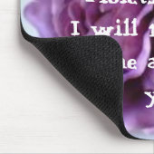 紫色のバラの詩 マウスパッド (コーナー)