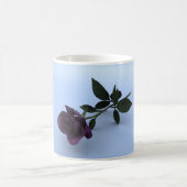 紫色のバラ コーヒーマグカップ (中央)