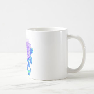 紫色のバラ コーヒーマグカップ