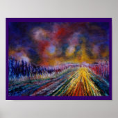 紫色のパス ポスター (正面)