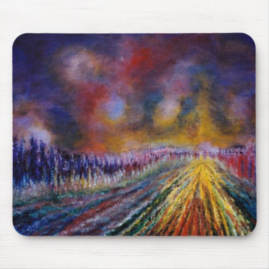 紫色のパス マウスパッド (正面)