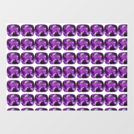 紫色のパターン ウィンドウサイン