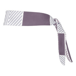 紫色のパターン タイヘッドバンド