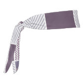 紫色のパターン タイヘッドバンド (回転270)