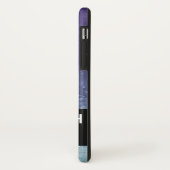 紫色のパターン/ヴィンテージ Case-Mate iPhoneケース (裏面/左)