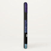 紫色のパターン/ヴィンテージ Case-Mate iPhoneケース (裏面/右)