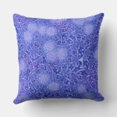 紫色のパッションピロー クッション (裏面)