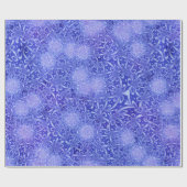 紫色のパッションラッピング紙 ラッピングペーパー (フラット)