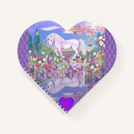 紫色のパラダイスノート ノートブック (正面)