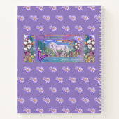 紫色のパラダイスノート ノートブック (裏面)