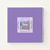 紫色のパラダイスノート ノートブック (裏面)