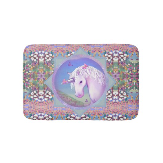 紫色のパラダイスバスマット バスマット (正面)