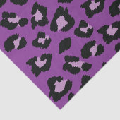 紫色のヒョウのプリントのティッシュペーパー 薄葉紙 (詳細)