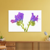 紫色のビパーブグロス(平皮外膜) キャンバスプリント (インサイチュ (リビング))