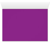 紫色のビュッフェメニューテントまたはテーブルカード (内部横(下))