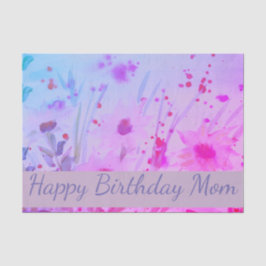 紫色のピンクとマウーブ 薄葉紙