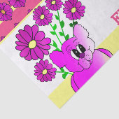 紫色のピンクと黄色 薄葉紙 (詳細)