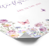 紫色のピンクどのように蝶のキスゲーム ポスター (角)