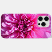 紫色のピンクのダリアの花 Case-Mate iPhoneケース (裏面 (横))