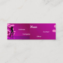 紫色のピンクのダンサー