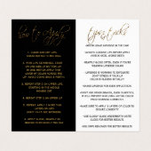 紫色のピンクの唇と黒の指示 名刺 (内部フラット)