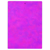 紫色のピンクの抽象芸術パターン クリップボード (裏面)