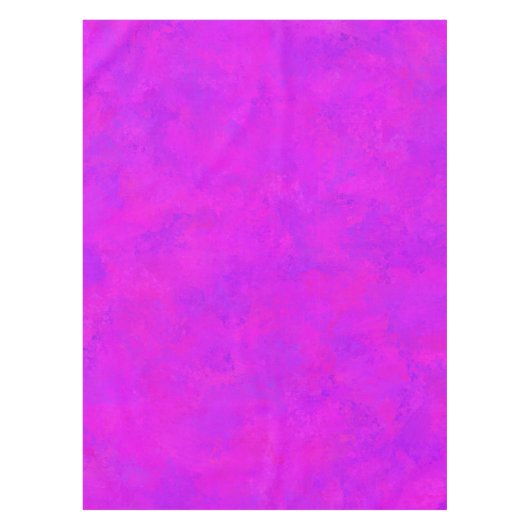 紫色のピンクの抽象芸術パターン テーブルクロス (正面)