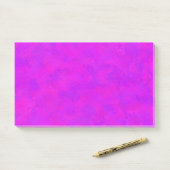 紫色のピンクの抽象芸術パターン ポストイット (デスク)