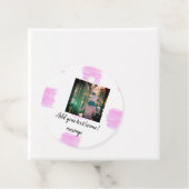 紫色のピンクの水の色の父の息子のパパ追加イメージテ フェイバータグ (インサイチュ)