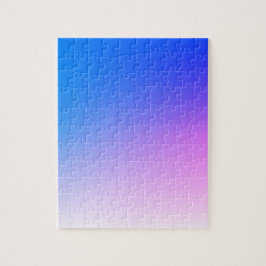 紫色のピンクの都市背景-写真を加えて下さい ジグソーパズル