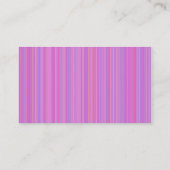 紫色のピンク色の線 名刺 (裏面)