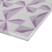 紫色のピンホイール カッティングボード (角)