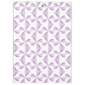 紫色のピンホイール クリップボード (裏面)