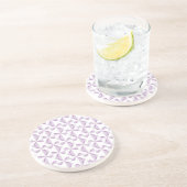 紫色のピンホイール コースター (側面)