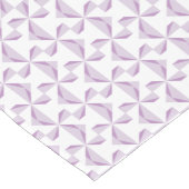 紫色のピンホイール ショートテーブルランナー (コーナー)