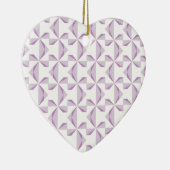 紫色のピンホイール セラミックオーナメント (右)