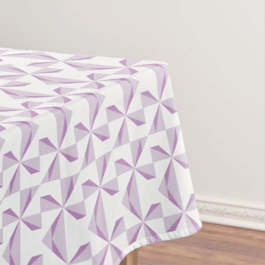 紫色のピンホイール テーブルクロス (インサイチュ)