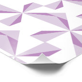 紫色のピンホイール ポスター (コーナー)