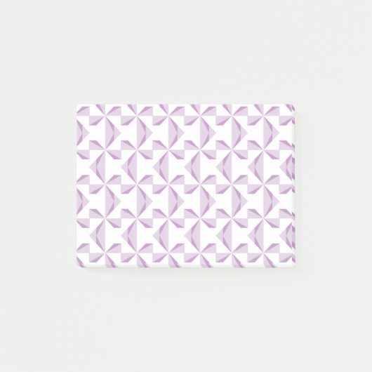 紫色のピンホイール ポストイット (正面)