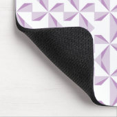 紫色のピンホイール マウスパッド (コーナー)