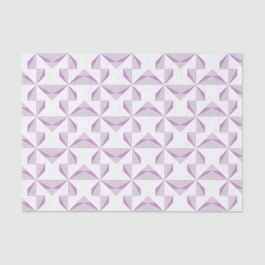 紫色のピンホイール 薄葉紙 (正面)