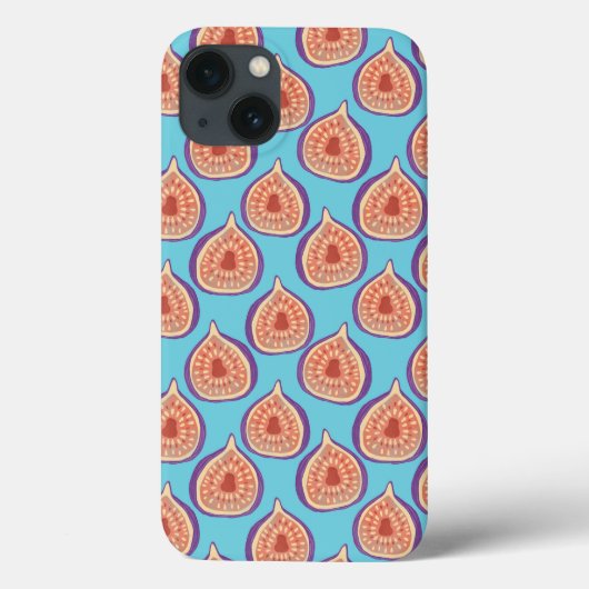 紫色のフィグブルー Case-Mate iPhoneケース (裏面)