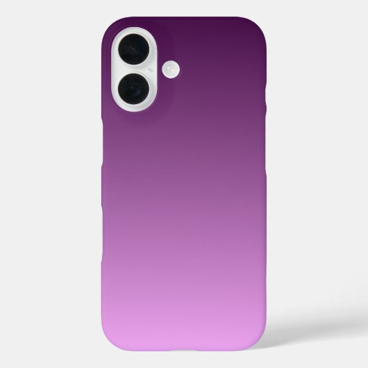 紫色のフェード Case-Mate iPhoneケース (裏面)