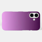 紫色のフェード Case-Mate iPhoneケース (裏面 (横))