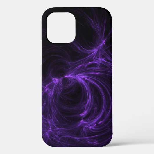 紫色のフラクタル Case-Mate iPhoneケース (裏面)