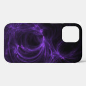 紫色のフラクタル Case-Mate iPhoneケース (裏面 (横))