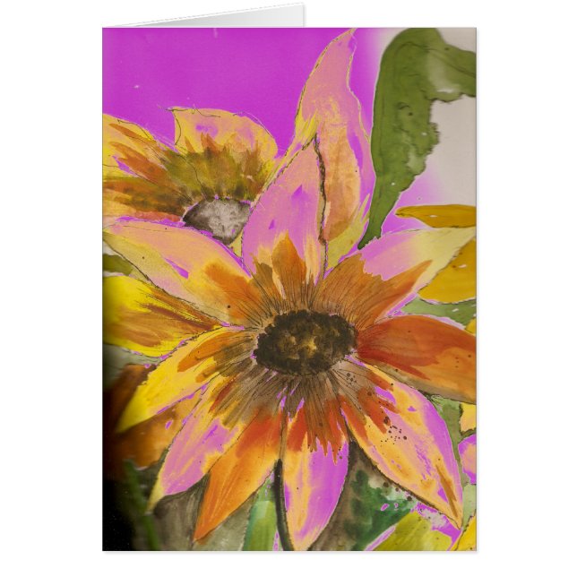 紫色のフラワーパワー (正面)