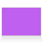 紫色のフロックス属の結婚式のテーブルの座席表のテンプレート (内部横(上))