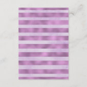 紫色のフローラエ結婚ンクロージャ·カード(詳細) エンクロージャーカード (裏面)