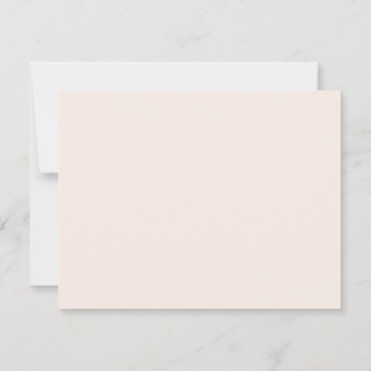 紫色のフローラ王室のキンセアニェラカードの保存 サンキューカード (裏面)